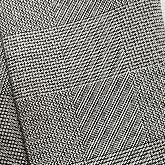 Calvin Klein Women's Career Blazer Size 10 Houndstooth Plaid‎ Black White Jacket - Picture 8 of 11